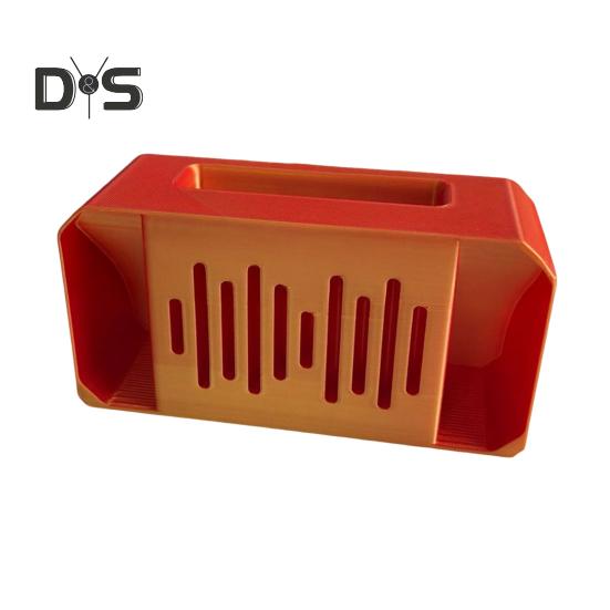 

3D-печатный пассивный усилитель звука для мобильного телефона, домашний офис, настольный смартфон, усилитель громкости, подставка, украшение красный