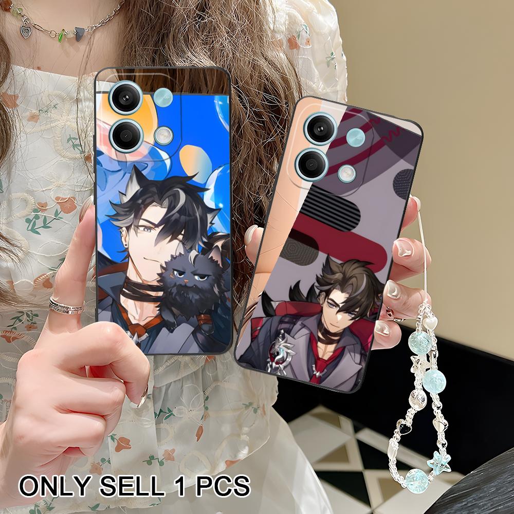 Game GI Wriothesley Matte TPU Mobile Phone Case for POCO M7 M6 M5 M4 M3 X7 X6 X5 X4 X3 Pro GT 5G Colorful Printing Cover