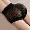 Large Lace High Waisted Underwear Pure Desire Mesh Comfortable Pure Cotton Crotch Bag Hip Women Triangle Panties