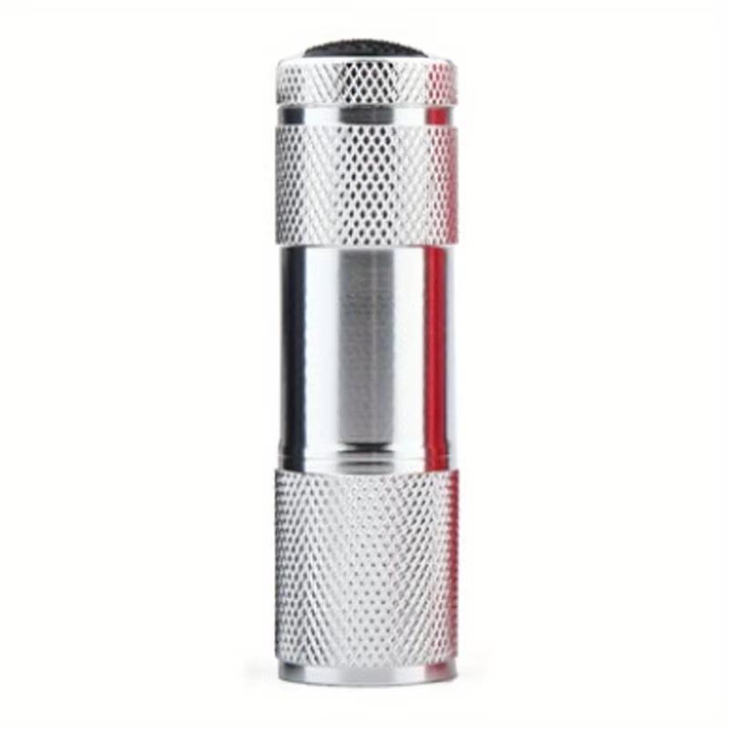 Portable Ultra Violet Blacklight 9 LED UV Flashlight Torch Light Lamp Mini Aluminum UV flashlight