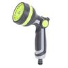 Garden Hose Nozzle Sprayer Lightweight Multifunctional High Pressure with Thumb Control for Car Washing Gray