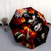 1pc King Diamond Automatic Open, Windproof, Compact Travel Umbrella, Gift for Birthday, Christmas, Business 93035