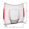 Baseball Practice Net Hitting & Pitching Softball Practice Net Portable Outdoor Baseball Training Set