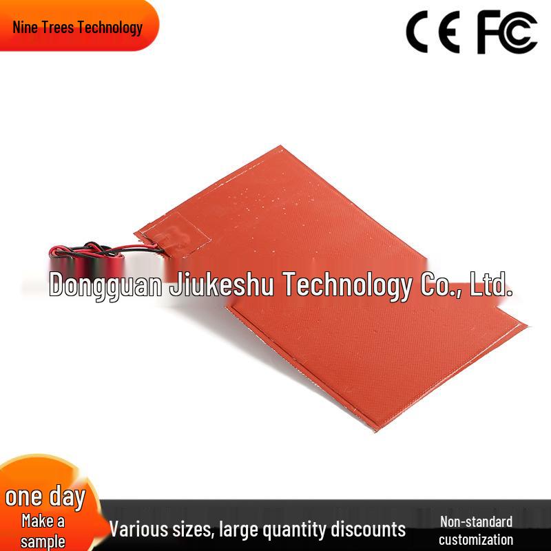 Placă de încălzire din silicon cu temperatură reglabilă, rezistentă la temperaturi înalte, pentru baterie litiu de parcare pentru energie nouă