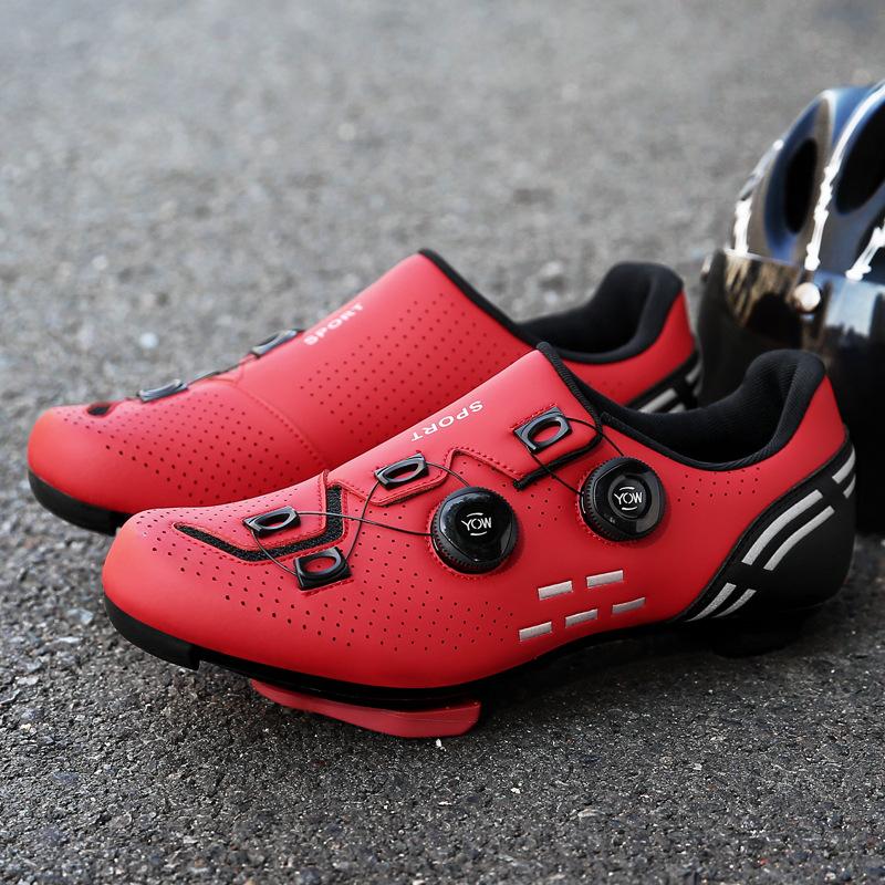 Quick Lace Pro Cycling Shoes Size 36-46 MTB Men Sport Road Bike Boots Flat Racing Speed Sneakers Trail Mountain Bicycle Footwear