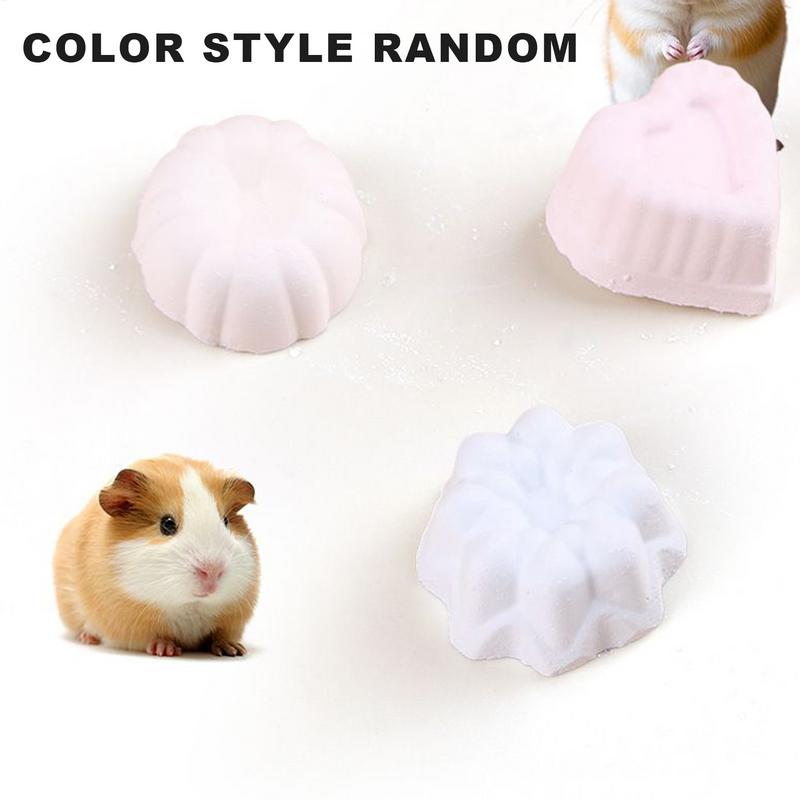 Small Rodent Fun Shape Teeth Grinding Stone Pets Supplies For Hamster,rabbit,chinchillas Nutritive Substances Chew