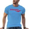 New Saucony Logo T-Shirt T-shirt short plain t-shirt aesthetic clothes summer clothes Men's cotton