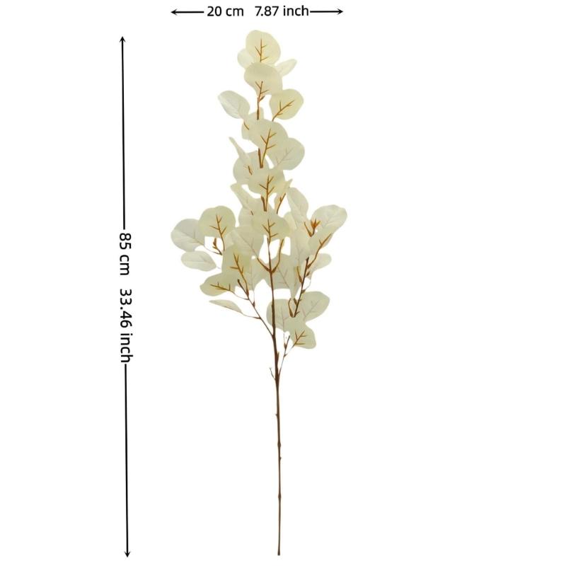 Home Styling Leaf Sprays Set of 5, 29.9 In Tall for Room Display, Vase Use, Event Arrangement Work, and Wedding Display
