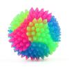 Balle Jouet à Mâcher Texturée Durable pour Chien avec Couineur pour Jeu Interactif et Nettoyage des Dents Convient aux Chiens de Petite Moyenne Grande Taille