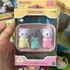 Sylvanian Families Authentic Ternurines Persian Cat Triplets Girl Child Toy Silvania Familiy Kitchen Set Kids Toys for Girls