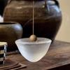 Handmade Glass Incense Holder Zen Tea Accessory