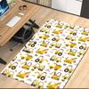 excavator Printed Carpet, for Office Chair Living Room Bedroom Kitchen Room Decor Gifts.