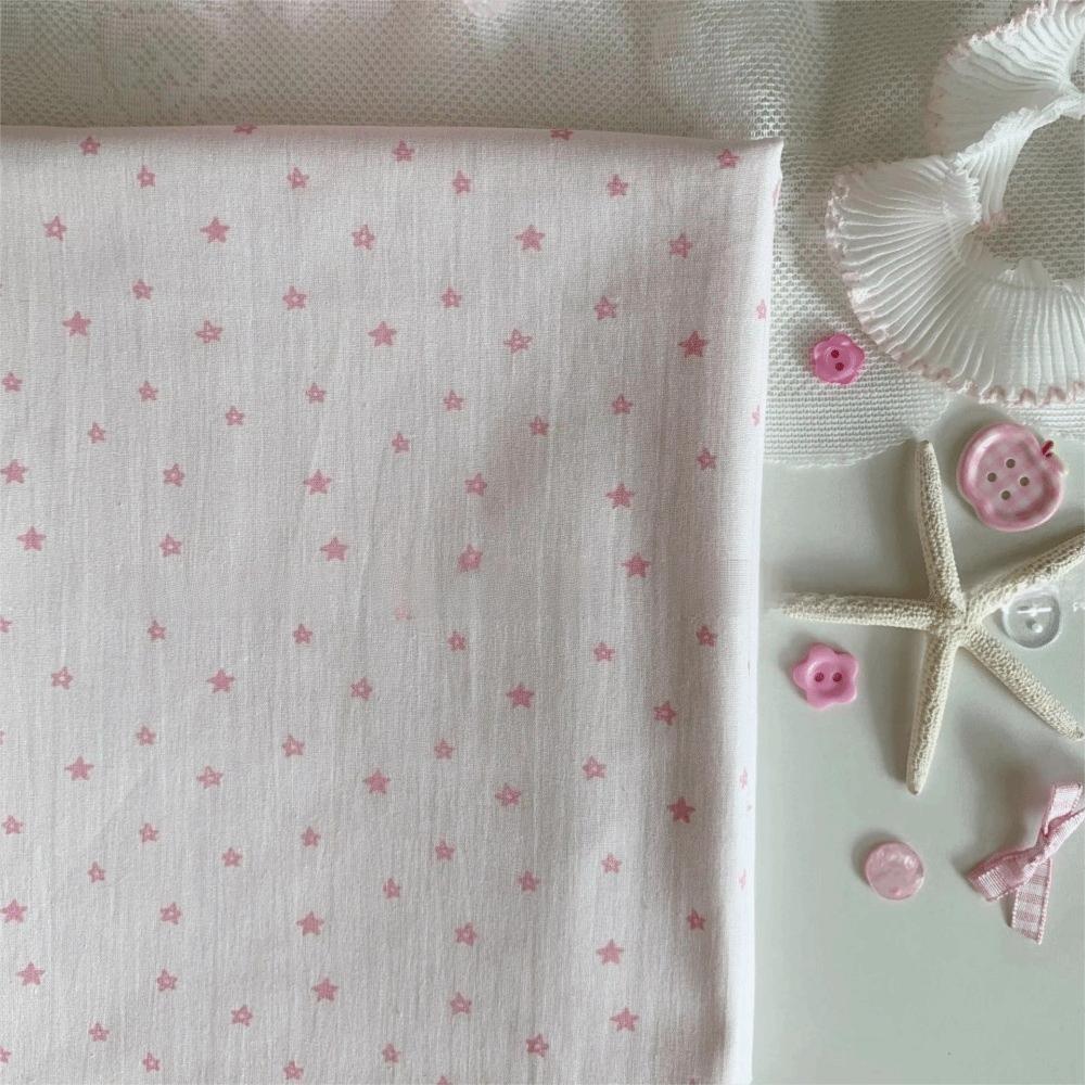 

Ins 145x100cm Digital Print Fabric DIY Cotton Floral Check Cloth Breathable Soft Sewing Cloth For Home Wear 145-100cm