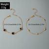 New Shell Five Leaf Flower Pendent Anklets for Women Trendy Shell Petal High-Quality Wheat Foot Chain Summer Beach Jewelry