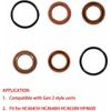 6PCS Cylinder Seal Kit for Seastar BayStar Cylinder Seal HC4645H, HC4648H, HC4658H, HP4600, FSM131 Gen2 - Direct Replacement
