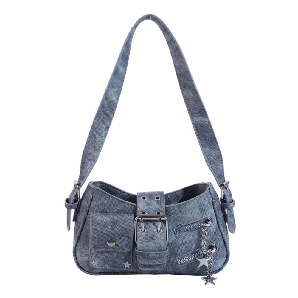 Rivet Y2K Underarm Bag Star Retro Crossbody Bag Fashion Spicy Girl Shoulder Bag  Girls