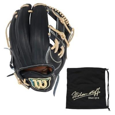 Wilson Staff DUAL 1723 Baseball Glove Infield 11.75 W-Black WBW103657 Japan