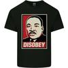 Ungehorsam Martin Luther King Black Lives Matter Unisex Leichtes Baumwoll-T-Shirt