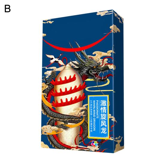 3Pcs/Box Sexual Condoms Various Shapes Bouncy Fun Elasticity Safe Enhanced Pleasure Soft Natural Latex Rubber Condom for Dating
