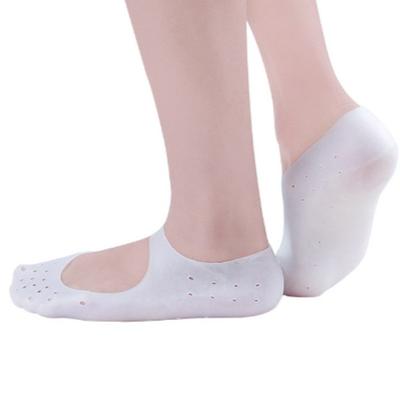 Housekeeper Foot Moisturizing Silicone Overshoes, 3 Pieces, 1 Set