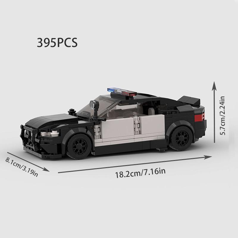 

MOC M5 Городские Машины Строительные Блоки Наборы Полицейских Машин SWAT Патрульные Гоночная Модель Кирпичики Техника Игрушки для Детей Подарок Мальчику