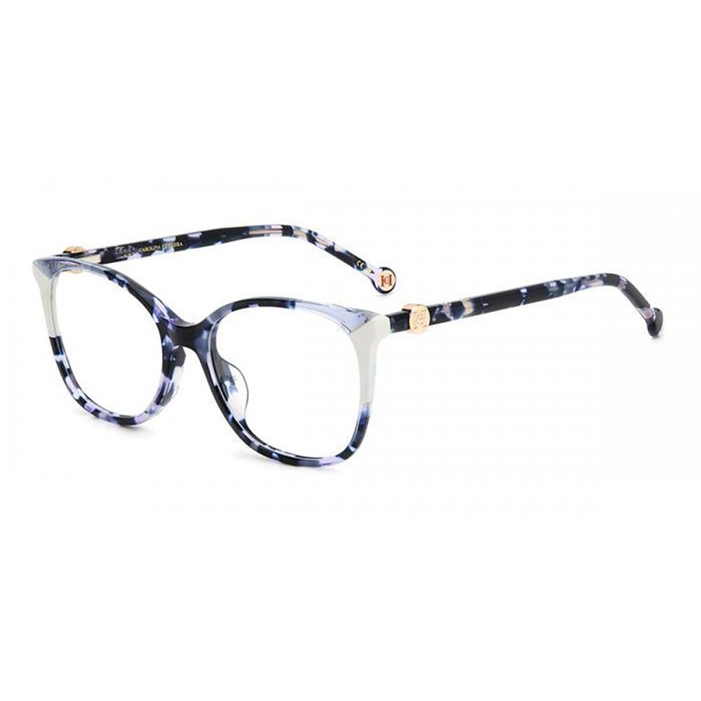 Carolina Herrera Women EyeGlasses Her 0113 G yGf White Blue Tortoise/54-17-145