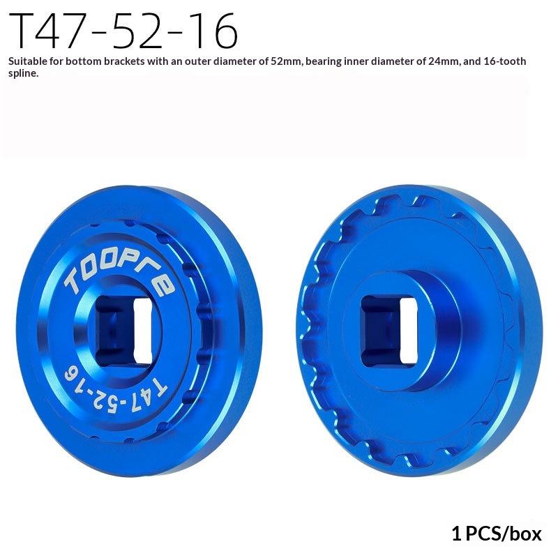 

Bike Bottom Bracket Tool T45 T47 Removal Socket Cnc Aluminum Alloy Wrench For Bb Cups Repair And Maintenance Tool D