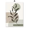 Shape Leaves Vintage Boho Posters Prints Wall Art Pictures Nordic Living Room Home Decor Canvas Painting Abstract Geometric