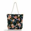 Multifunctional Flower  Printed Thick Rope Shoulder Beach Bag 7585