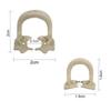 Dental Dam Clips Set 4pcs High Quality Resin Barrier Clamps Rubber Section For Teeth Treatment Room