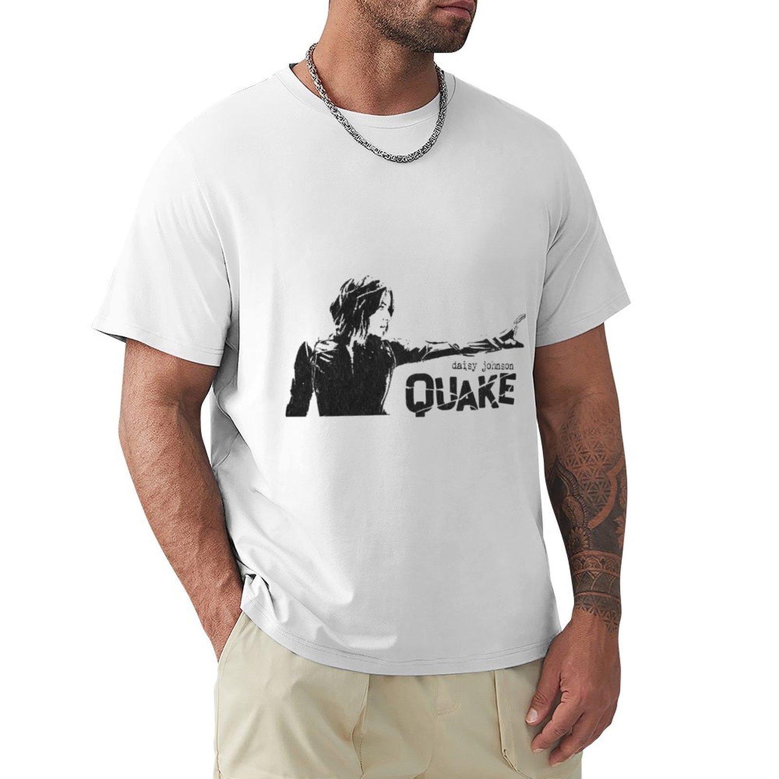Quake Tshirt Nonshrink Basic Cotton Tshirt S