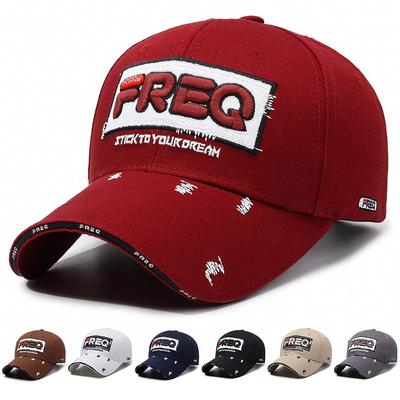 Neue Baseballkappe mit gesticktem Buchstaben für Herren und Damen, Outdoor-Freizeit, Sonnenschutz, modisch, vielseitig, Reise