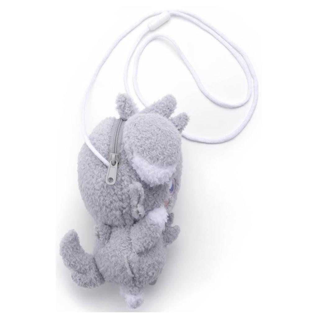 PokéPeace Plush Pochette, Nyaspur Plush Toy, Approximately 20cm Tall
