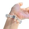 10M925 Silber Design Hochwertiges Weißes Kristallarmband