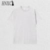 HNXC Cotton Short Sleeve T-shirt Men's Fashion Loose Half Sleeve Shirt Printed Compassionate Shirt