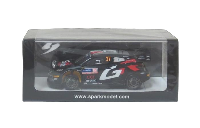 

Spark Scale Toyota GR Yaris Rally1 2024 Ралли Швеция Bertelli Ночной свет Готовая модель 1/43 #37 Л.