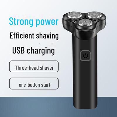 Linke 2023 USB Rechargeable Washable Three-Head Razor