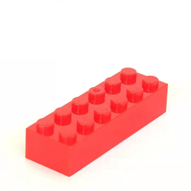 100g 2x6 Dot DlY Assembling Modules ThickFigures Bricks Educational Toy Creative Design SizeCompatible Equipped With Durable Plastic Playthings for