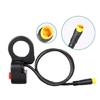 Mountain Bike Conversion Set Emergency Power Cutoff Switches Light Weight ABS Materials Designs For Electric Bicycles