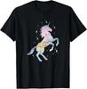 Rainbow Unicorn Fairy Animal Lover Girls Women T-Shirt