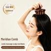 Premium Sandalwood Scalp Massage & Meridian Therapy Comb - Versatile Wooden Comb for Full-Body Use