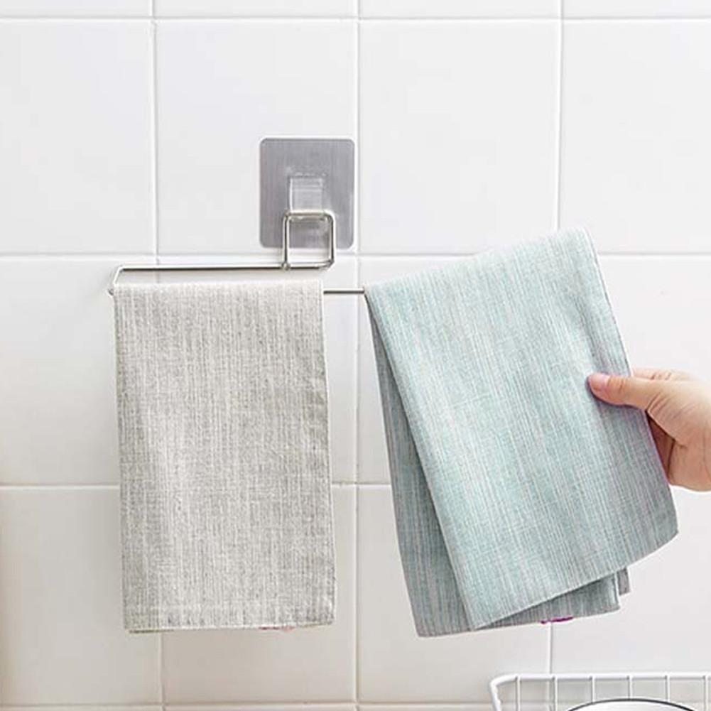 1PC Kitchen Paper Holder Hanger Tissue Roll Towel Rack Hanging Organizer Storage Hook Holder