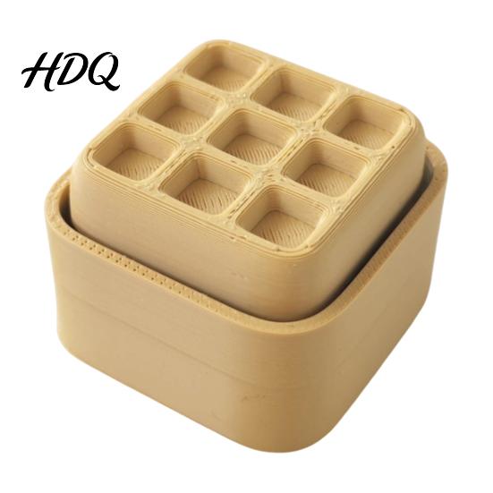 Desktop Decorative Ornament Keychain Pendant Mechanical Balance Figurine 3D Printed Modern Artistic Modeling Piece Stress Relief Fidget Toy Waffles