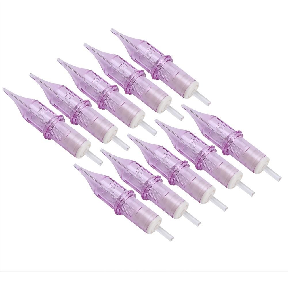 10pcs   Box Disposable Tattoo Needle Tattoo Machine Pen Cartridge Needle Accessory