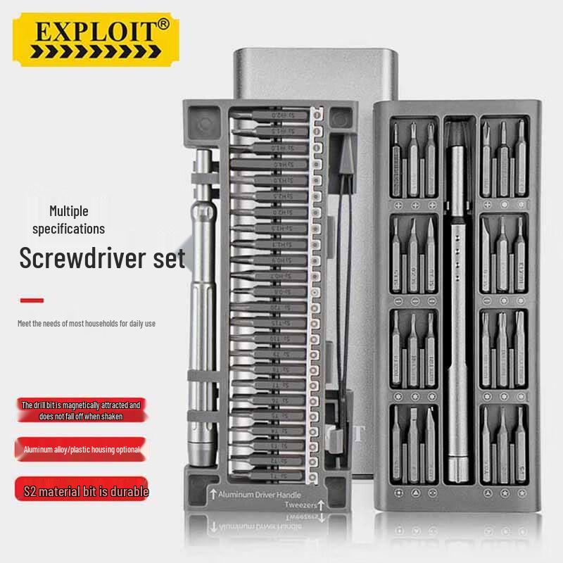 EXPLOIT 24-Piece Precision Screwdriver Set