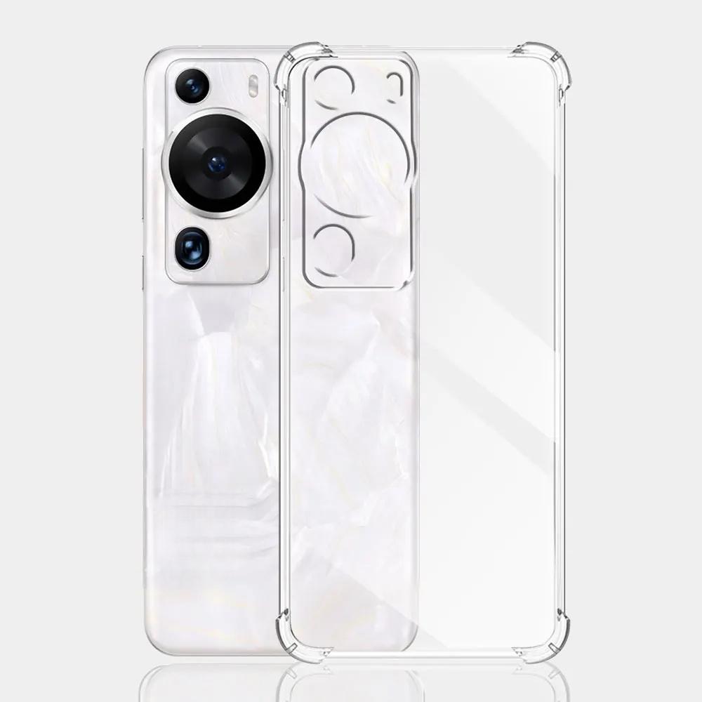For Huawei P60 P 60 Pro Case Shockproof Phone Cases For Huawei P60Pro Silicone Soft Clear Back Cover Funda Coque Carcase Shells For Huawei P60 Pro