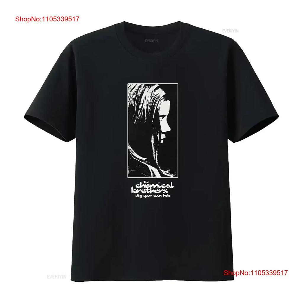 Chemical brothers dig your own hole T-Shirt vintage gewaschen Streetwear Designer Kleidung Grafik