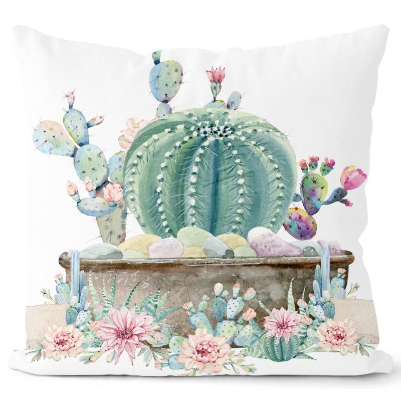 New Tropical Plant Pillowcase Home Sofa Pillowcase