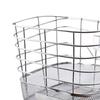 Bike Basket Front Stainless Steel Portable Mountain Bikes Storage Rack for Commuting