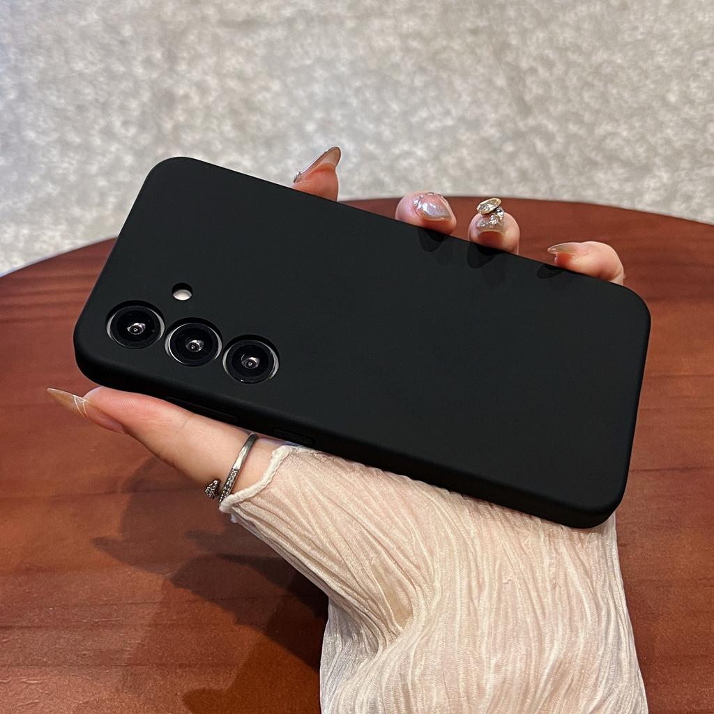 Geeignet für Samsung S25 Magnetische Saug Handyhülle Flüssiges Silikon S25ultra Objektiv Vollabdeckung Anti-Fall Schutzhülle für Männer und Frauen